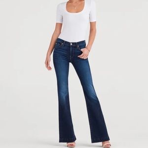 7 For All Mankind Dojo Flip Flop in New York Dark